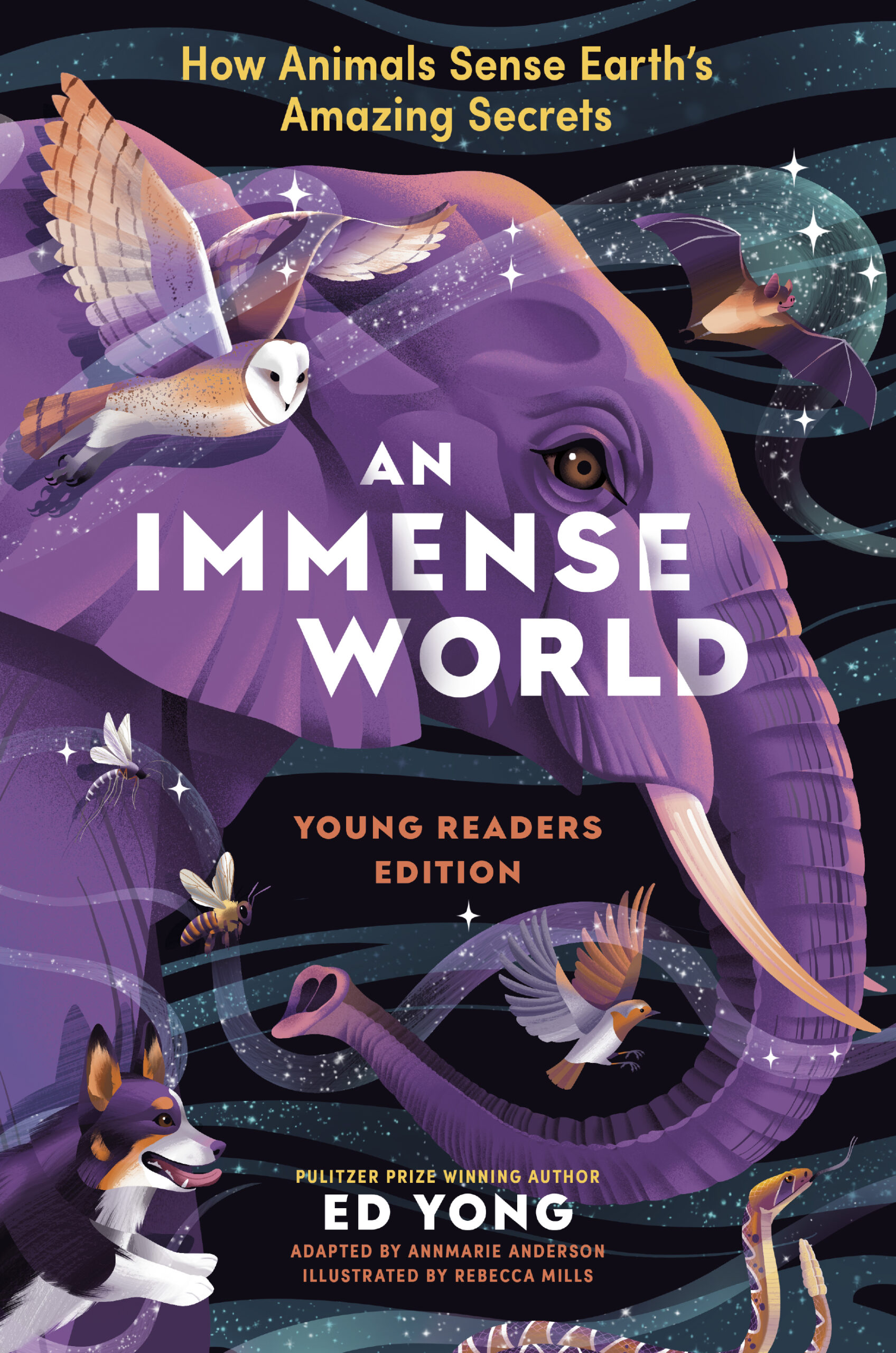 An Immense World by Ed Yong, Young Reader's Edition adapted by AnnMarie Anderson